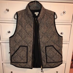 Jcrew quilted vest